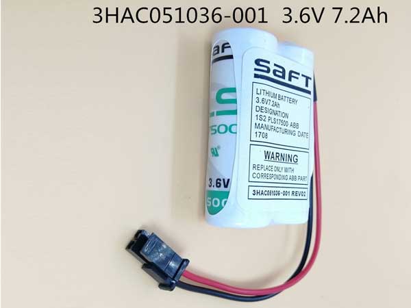 ABBICIRB1200늳 3HAC051036-001 3.6V 7.2Ah